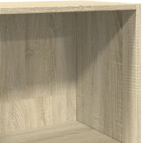  Regal za knjige boja hrasta 40x30x114 cm od konstruiranog drva Slike