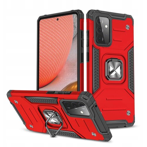 Wozinsky Futrola Ring Armor za Samsung Galaxy A72 4G - Crvena Slike