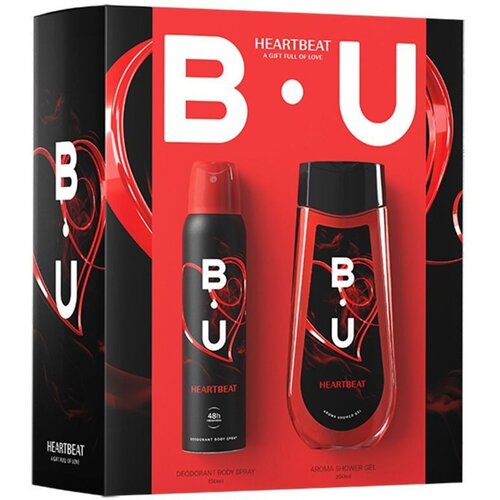 Bu set Heartbeat (dezodorans 150ml i gel za tuširanje 250ml) Cene