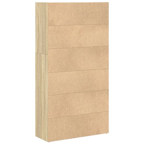  Regal za knjige boja hrasta 80x30x152 cm od konstruiranog drva Slike