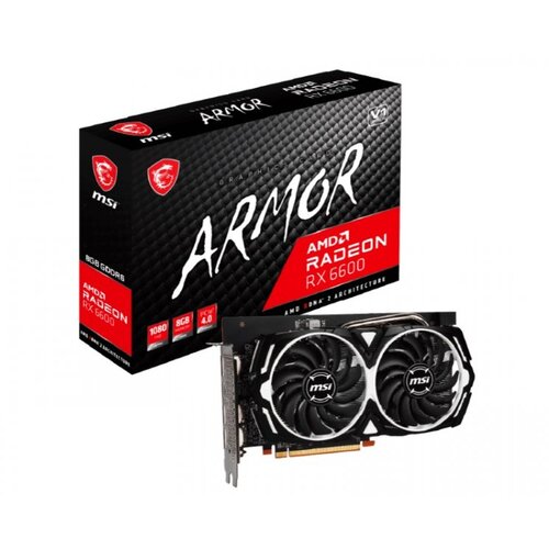 MSI AMD Radeon RX 6600 ARMOR 8G grafička kartica Slike