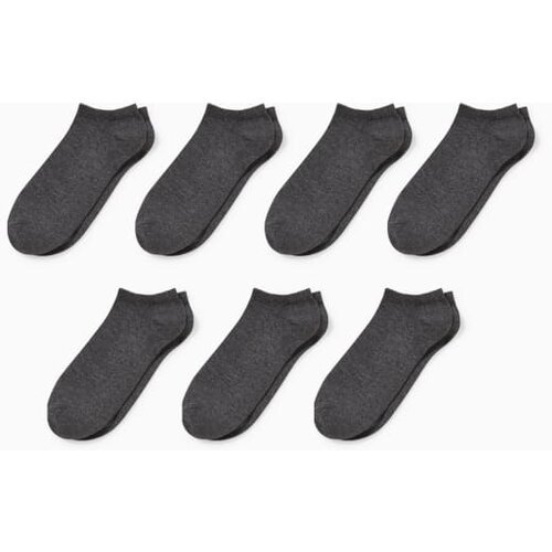 CA muške kratke čarape, set od 7, tamno sive Slike