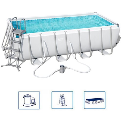Bestway bazen 477x244x122 cm power steel 56670 Cene
