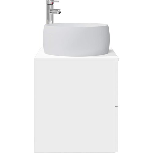  Umivaonik s policom Bijela 49,5 x 44,5 x 66 cm Slike