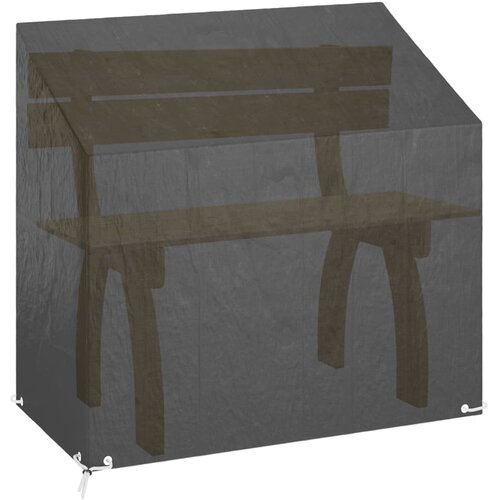  Navlake za vrtnu klupu s 8 u&amp;scaron;ica 2 kom 130 x 70 x 70/88 cm PE Slike