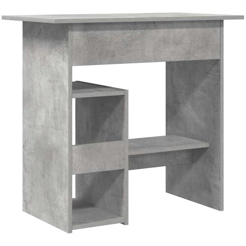  Radni stol siva boja betona 80 x 45 x 74 cm konstruirano drvo Slike