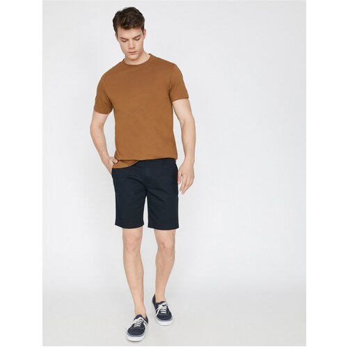 Koton Shorts - Navy blue - Normal Waist Slike