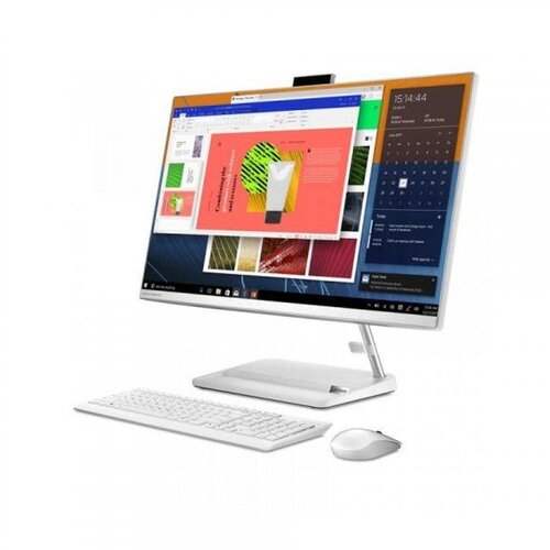 Lenovo AIO IdeaCentre 3 24IAP7 DOS/23.8 FHD/i5-12450H/16GB/512GB SSD/USB KB&amp;amp;Mouse/bela Slike