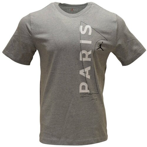 Nike Majice s kratkimi rokavi Air Jordan Paris Saintgermain Siva Cene