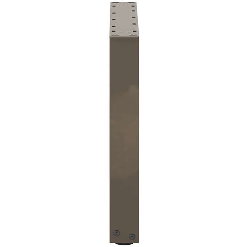  Noge za klub stolić U-oblik 2 kom Prirodni čelik 50 x (42-43) cm Čelik Slike