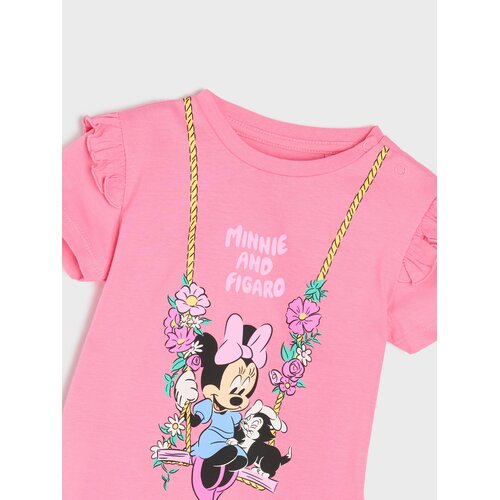 Sinsay Pamučne majice s printom 2 pack Minnie and Figaro Slike