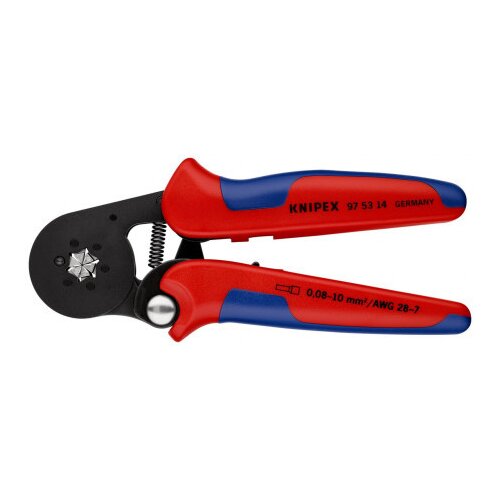 Knipex klešče za stiskanje za Aderendhülsen 180 mm, 97 53 14 SB., (20787143) Cene