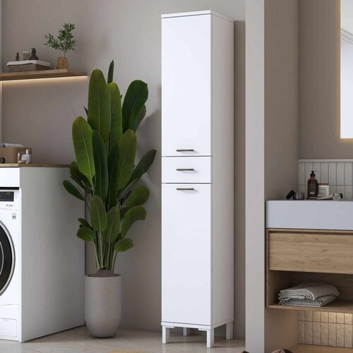 Hanah home ormarić za kupatilo KC112, 30 cm, beli Cene