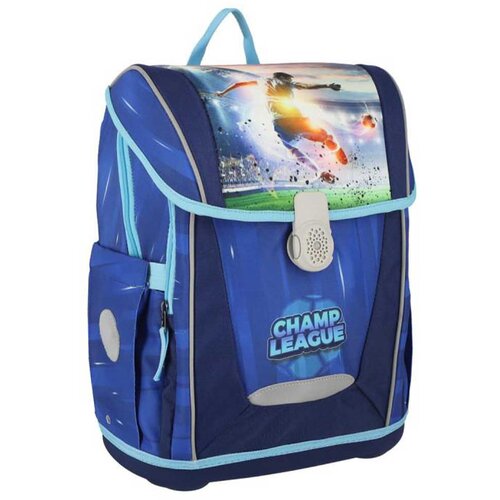Spirit Anatomski ranac za &amp;scaron;kolu Easy-Go Champ League 49x21x40cm plava Slike