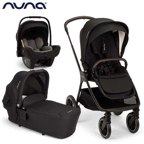 Nuna&amp;reg; otro&amp;scaron;ki voziček 3v1 triv&amp;trade; lx + lytl&amp;trade; + pipa&amp;trade; next caviar Slike