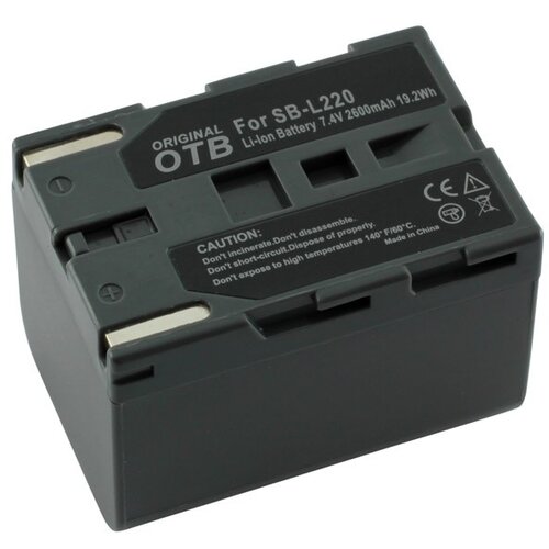 OTB Baterija SB-L220 za Samsung SC-D130 / VP-D20 / VP-D75, 2600 mAh Slike