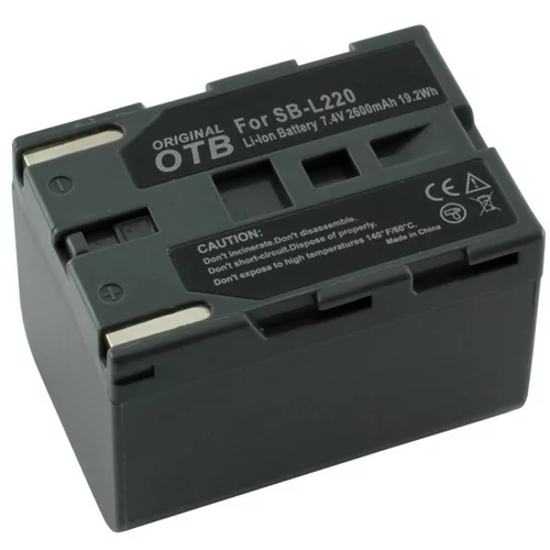 OTB Baterija SB-L220 za Samsung SC-D130 / VP-D20 / VP-D75, 2600 mAh