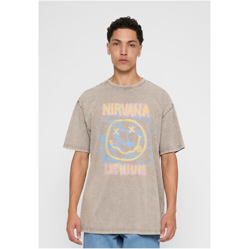 Mister Tee Men&amp;#039;s T-shirt Lithium Oversize gray-beige Slike