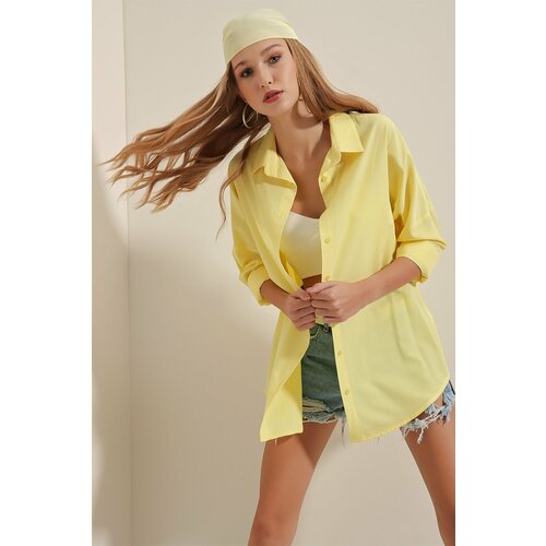 Bigdart Shirt - Yellow - Regular fit Slike