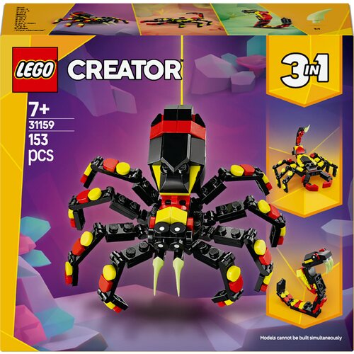 Lego Creator 3 in 1 31159 Divje živali: presenetljivi pajek, (21681196) Slike