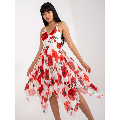 Italy Moda Dress-DHJ-SK-15952-1.24X-white-red Slike