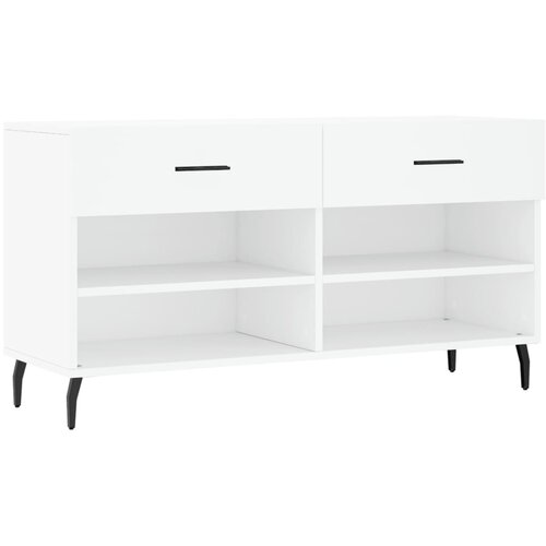 Maison Chic Klop za čevlje - Sedež za čevlje bela 102x35x55 cm inženirski les, (21777454) Cene