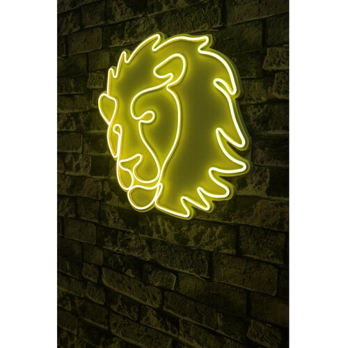 Wallity Dekorativna plastična LED rasveta Lion Yellow Slike