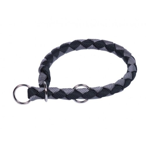 Nobby polzatezna ovratnica corda - črno siva - različne velikosti 30 - 36 cm Cene