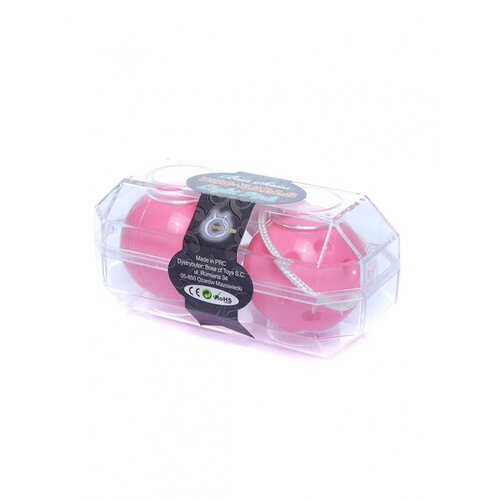 Duo Balls svetloroze vaginalne kuglice &amp;mdash; prečnik 3,5 cm &amp;mdash; 67 00032 Slike