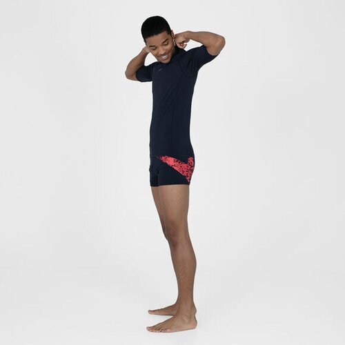 Speedo M. za&amp;scaron;titna majica BOOM SHORT SLEEVE RASH TOP AM NAVY Slike