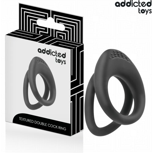 Addicted Toys Cock Erekcijski ObroČek Addicted Toys Double Textured Cene