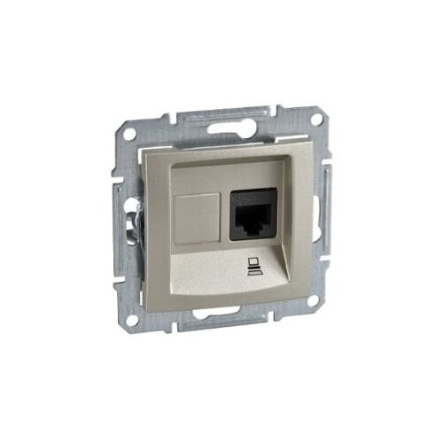 Utičnica 1xRJ45 cat5 UTP titan SEDNA Slike