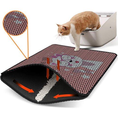 WALLXPERT Nrszn0037 Multicolor Cat Litter Mat Cene