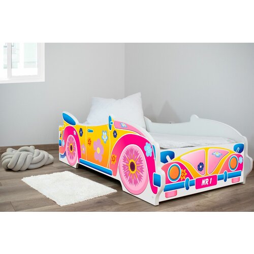Cabrio dečiji krevet - flower 160x80cm Slike