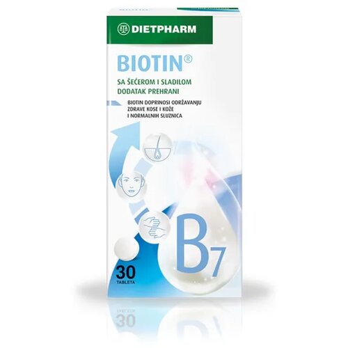 Dietpharm Biotin 30 tableta Cene