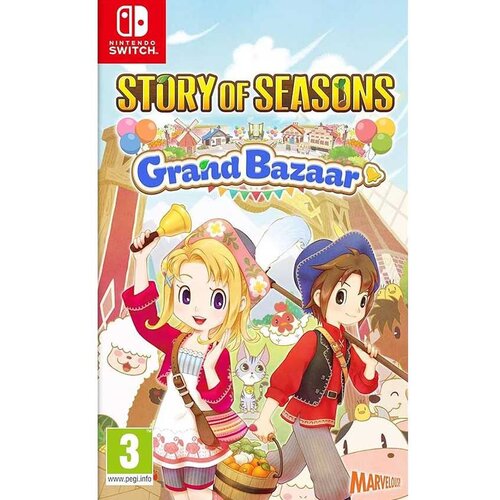 Marvelous SWITCH STORY OF SEASONS: Grand Bazaar Cene
