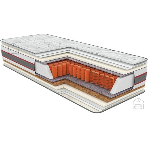 Come-for žepkasta vzmetnica Extra 3D Chrome, kokosova vlakna, 120x200 cm Slike