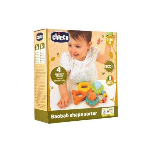 Chicco ECO IGRACKA DRVO SA OBLICIMA, 6-36 M Slike