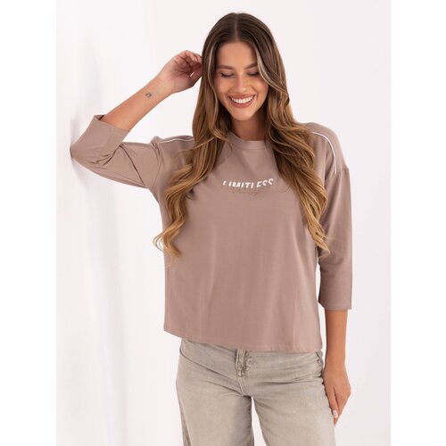 RELEVANCE Blouse-RV-BZ-A826.89-dark beige Slike