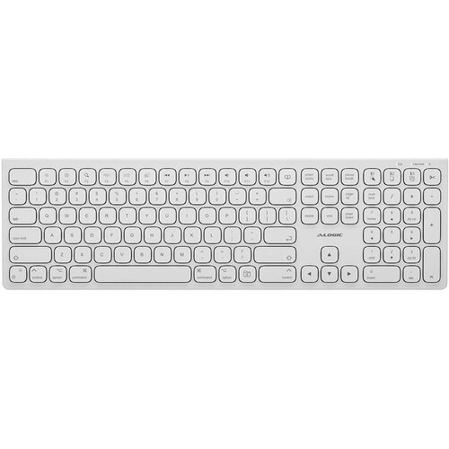 Oem A-Logic, Echelon USB-C brezžična tipkovnica AZERTY s 7 programirljivimi gumbi, Bela, (5000185033) Slike
