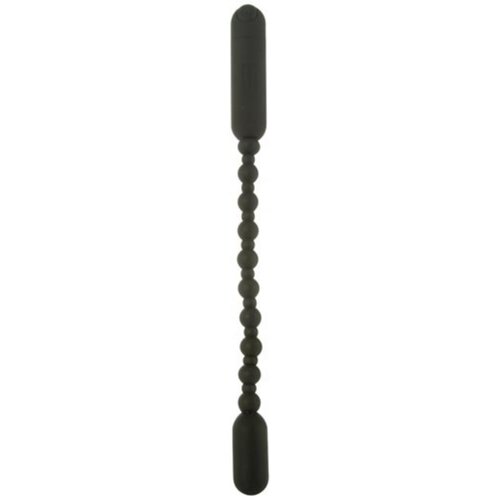 PowerBullet Vibracijske analne kuglice, crne Slike
