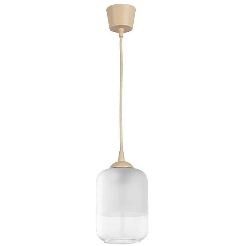Brilagi LED luster na sajli RETRO GLASS 1xE27/60W/230V prečnik 14 cm bež/bela Cene