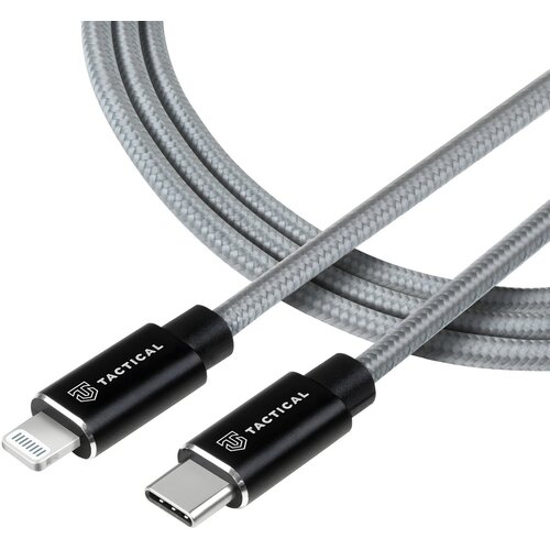 TACTICAL Aramid ekstra čvrsti kabel USB-C/Lightning MFI - 0.3m - Siva KP31216 Cijene