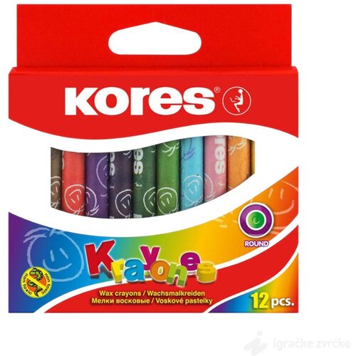 KORES Voštane boje 12kom Cene