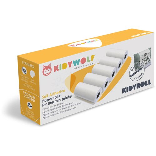 KIDYWOLF Klebepapier zu Sofortbildkamera 5 Rollen Cijene