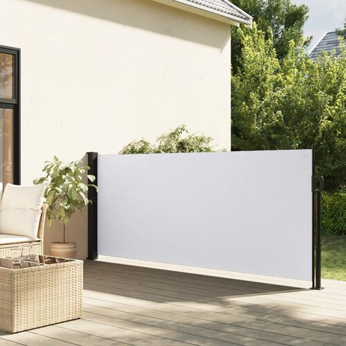 vidaXL Bočna tenda na uvlačenje bijela 120 x 500 cm Cijene
