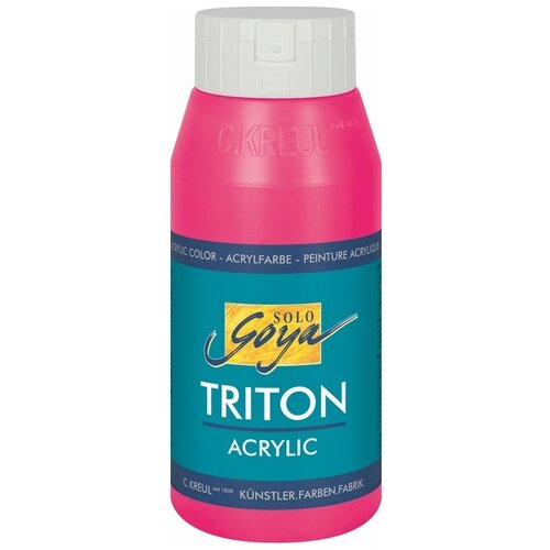  Akrilna boja Solo Goya TRITON 750 ml Fluorescent Pink Cene