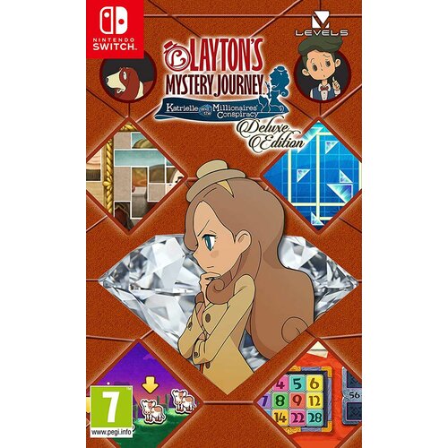 Nintendo SWITCH Laytons - Mistery Journey Katrielle And the Millionaires Conspiracy - Deluxe Edition igra Slike