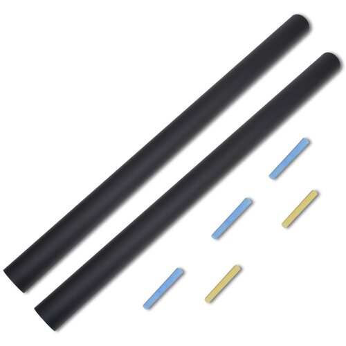 VidaXL Zidne Naljepnice s Tablom za Crtanje 0,6 x 2 m 2 Role s Kredom Slike