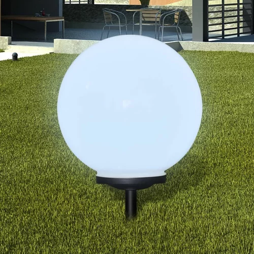  Vanjska solarna LED lampa lopta 40 cm 1 kom sa šiljcima za zemlju